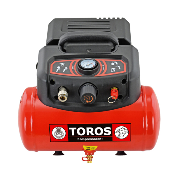 TOROS ΑΕΡΟΣΥΜΠΙΕΣΤΗΣ OIL-FREE 6LIT 1,5HP 602036