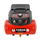 TOROS ΑΕΡΟΣΥΜΠΙΕΣΤΗΣ OIL-FREE 6LIT 1,5HP 602036