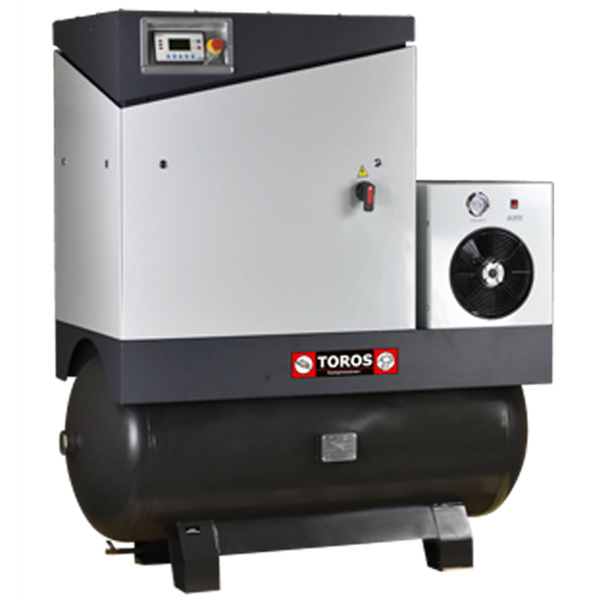 TOROS: ΚΟΧΛΙΟΦΟΡΟΣ ΑΕΡΟΣΥΜΠΙΕΣΤΗΣ 500LIT/20HP 400V ΜΕ ΞΗΡΑΝΤΗ