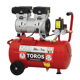 TOROS ΑΕΡΟΣΥΜΠΙΕΣΤΗΣ  OILFREE ΧΑΜΗΛΟΥ  ΘΟΡΥΒΟΥ 24LT, 1HP 40151