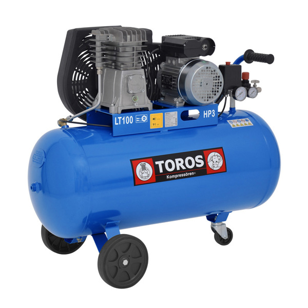 TOROS: ΑΕΡΟΣΥΜΠΙΕΣΤΗΣ ΜΕ ΙΜΑΝΤΑ 100 LIT/3HP 230V