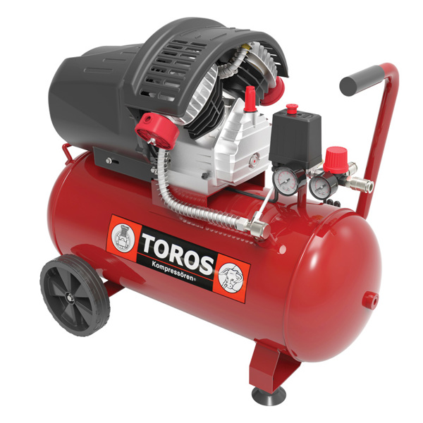 TOROS ΑΕΡΟΣΥΜΠΙΕΣΤΗΣ 50LT/3HP ΜΟΝΟΜΠΛΟΚ 602044