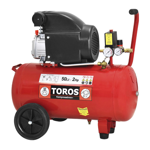 TOROS ΑΕΡΟΣΥΜΠΙΕΣΤΗΣ ΜΟΝΟΜΠΛΟΚ 50L/2HP 230V 40140