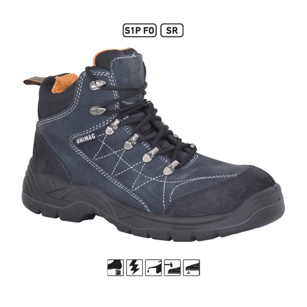 ΜΠΟΤΑΚΙΑ S1P SRC ΜΑΥΡΑ/ΓΚΡΙ SUEDE ΜΕΓ.42 710261
