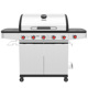 UNIMAC ΨΗΣΤΑΡΙΑ ΥΓΡΑΕΡΙΟΥ INOX BBQ PREMIUM LINE - 5 ΕΣΤΙΕΣ ΚΑΙ 1 ΠΛΑΪΝΟ ΜΑΤΙ - ΓΙΑ ΠΙΤΣΑ 661318