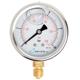 Μανόμετρο UNITAIR Φ.63 κάθετο 1/4" γλυκερίνης MG1-063-0060  0 έως 60 bar