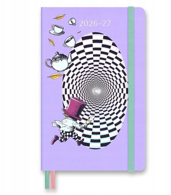 Moleskine Kalendarz tygodniowy MOLESKINE 2026 Alice, 18M, L, 13x21cm