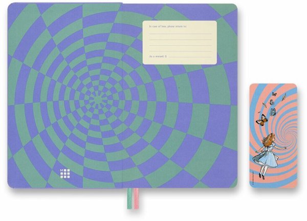 Moleskine Kalendarz tygodniowy MOLESKINE 2026 Alice, 18M, L, 13x21cm