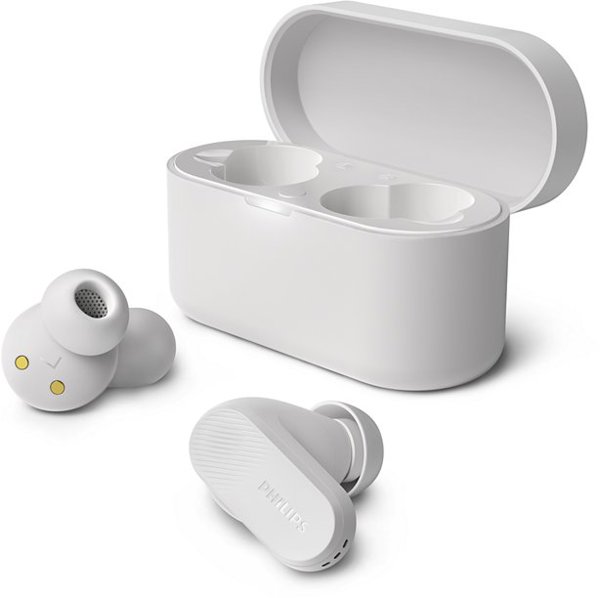 Philips 3000 series TAT3509WT/00 ακουστικά/ακουστικό True Wireless Stereo (TWS) Ενδοωτιαίο Κλήσεις/μουσική Bluetooth Λευκό