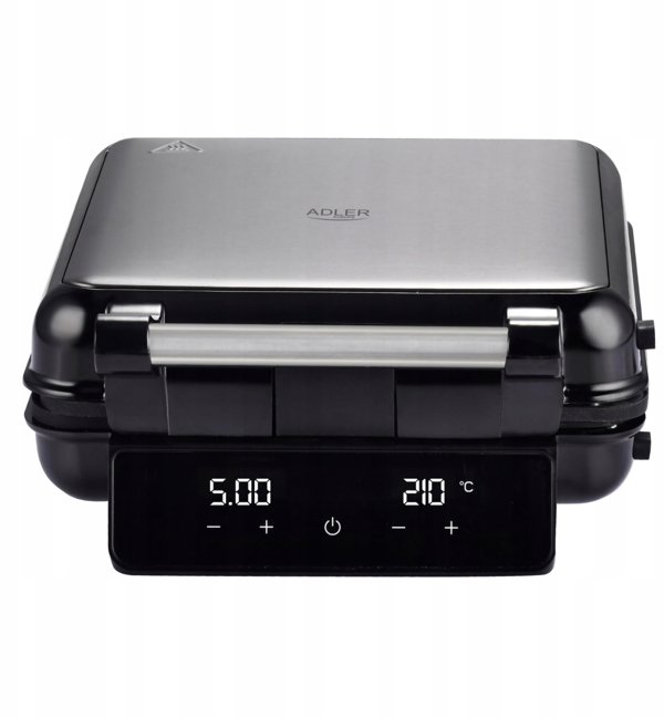 Adler AD 3096 Τοστιέρα 4 σε 1 2200W - Μαύρη