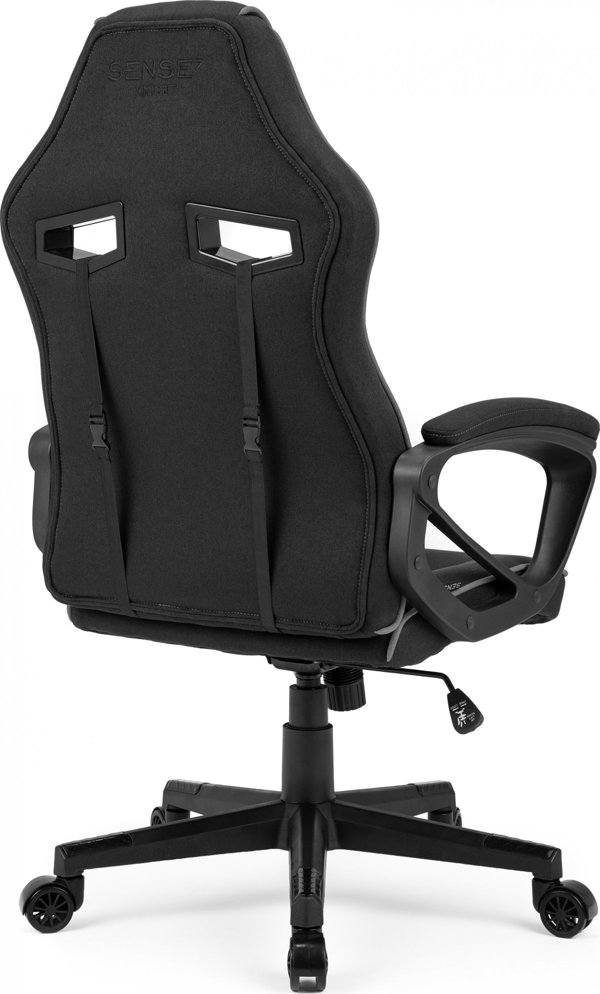Καρέκλα Gaming SENSE7 Knight Εργονομική Υφασμάτινη Μαύρο-Γκρι