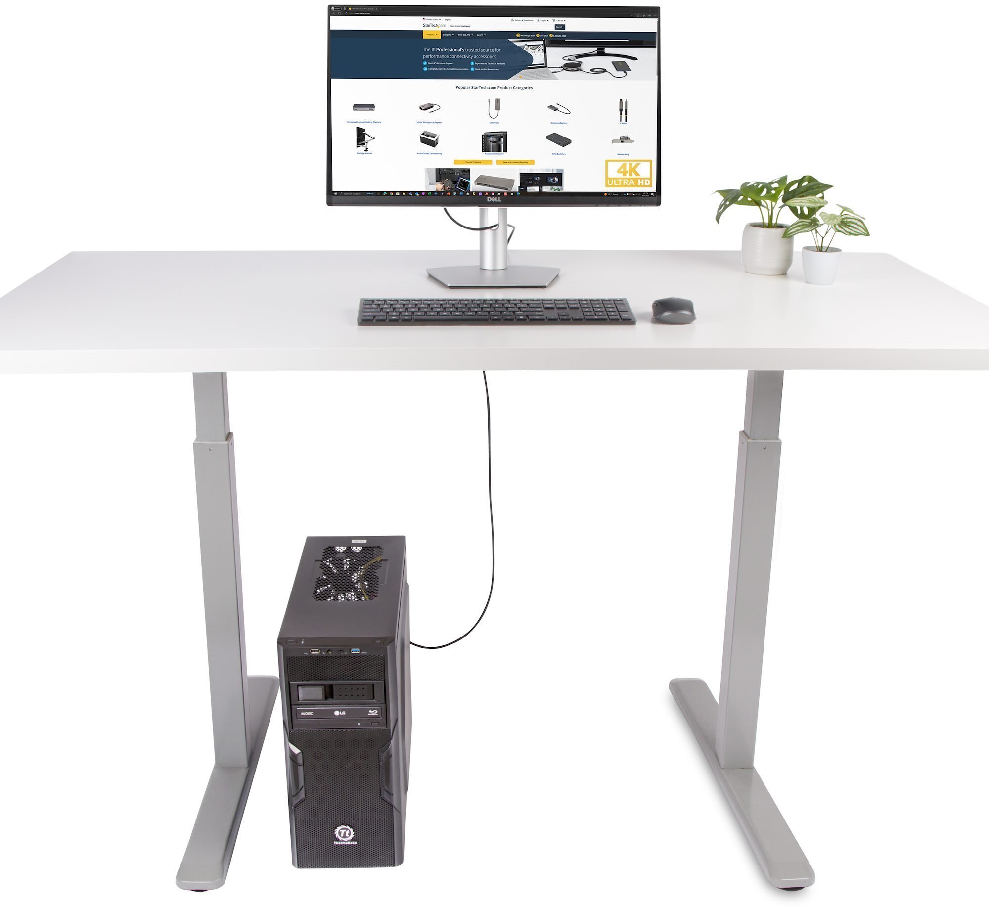 Adapter AV StarTech (2M-DP-HDMI-4K60-GR)