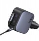 UGREEN Nexode 145W Fast Car Charger, 1x USB-A, 1x USB-C, 1x Ausziehbares USB-C Καλώδιο 70cm