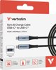 Kabel USB Verbatim USB-C - USB-C 1.2 m Czarny (31848)