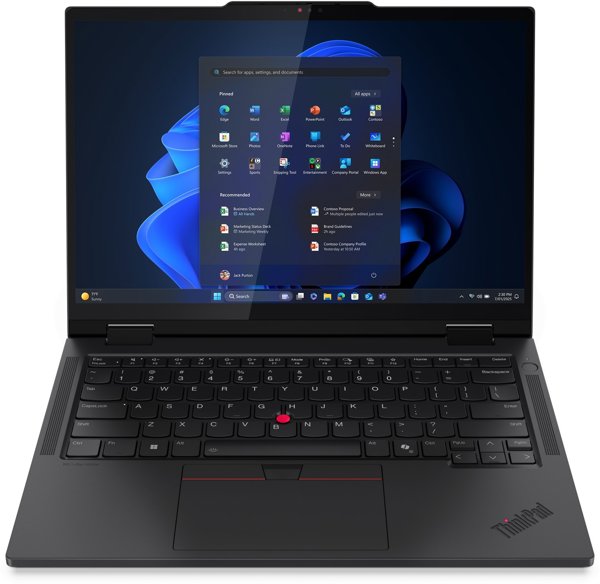Lenovo ThinkPad T14s 2-in-1 Gen 1 21R3 - Flip-Design - Intel Core Ultra 7 255U / 2 GHz - Win 11 Pro - Intel Graphics - 32 GB RAM - 1 TB SSD TCG Opal Encryption 2, NVMe, Performance - 35.6 cm (14") IPS Touchscreen 1920 x 1200 - Wi-Fi 7, Bluetooth - Sc