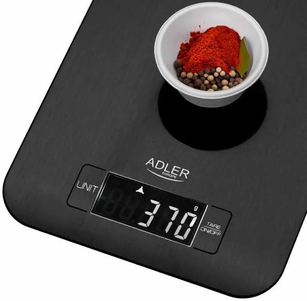Ψηφιακή Ζυγαριά Κουζίνας Adler AD 3138, 5kg, Ακριβείας, Λευκή