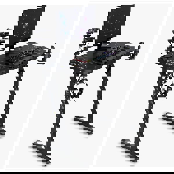 Γραφείο SENSE7 Nomad Cybernetic Μαύρο 100 cmx50 cm 100x50 cm