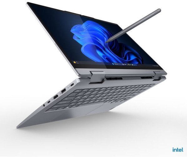 Laptop Lenovo ThinkBook 14 2-in-1 G5 IAU Intel Core Ultra 7 255U 35,56cm 14Zoll WUXGA 32GB 1TB SSD UMA W11P No WWAN Luna Grey ToPSeller