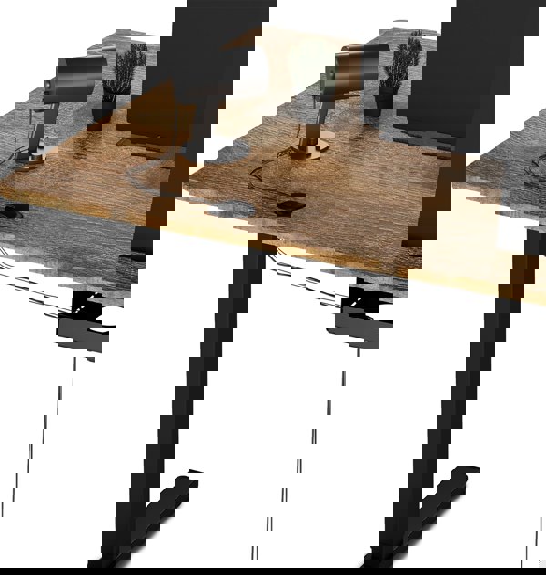 SENSE7 Γραφείο Nojo Wenge 140 cmx70 cm Μαύρη Δρυ 13258026 5902659847027