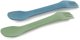 GSI Outdoors Tekk Tandem Spork Set (2 Pack), Blue, Green