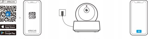 Κάμερα IP Sonoff Κάμερα IP Sonoff GK-200MP2-B, WiFi, 1080p