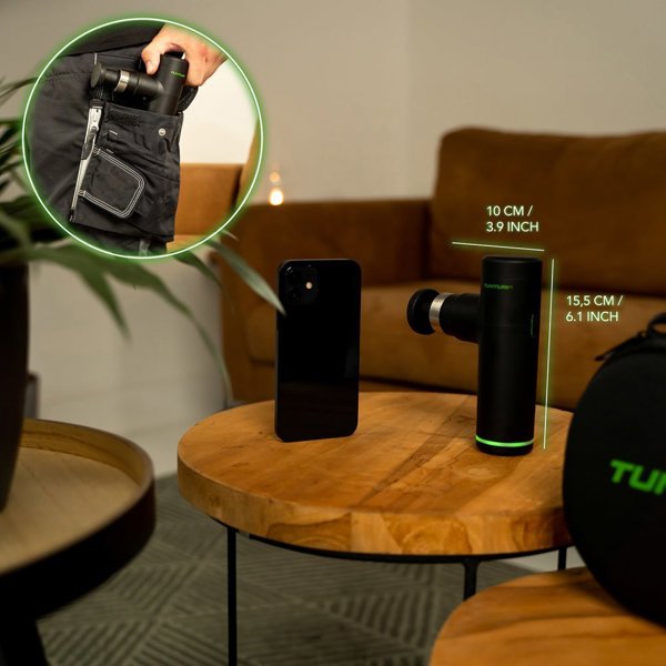 Tunturi Massage Gun Mini - Συσκευή Μασάζ για Χαλάρωση Μυών & Αποκατάσταση