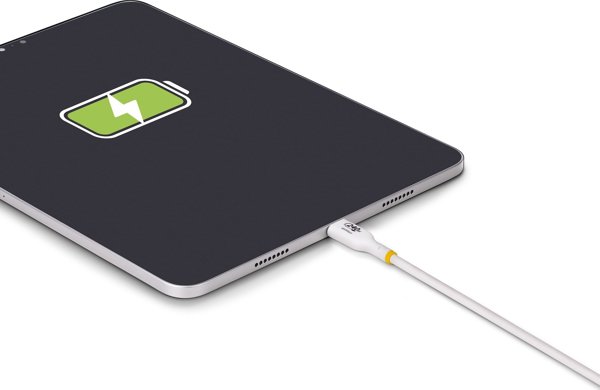 Kabel USB StarTech USB-C - USB-C 3 m Biały (USB2EPR3MW)